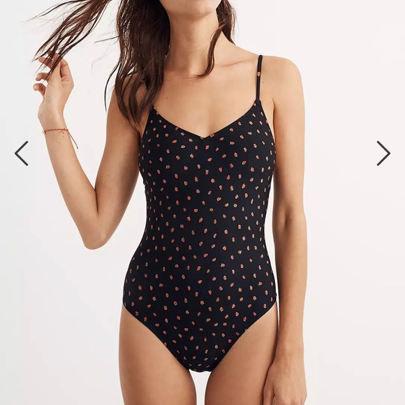 Madewell Other - Madewell One Piece Swimsuit Fresh Strawberries